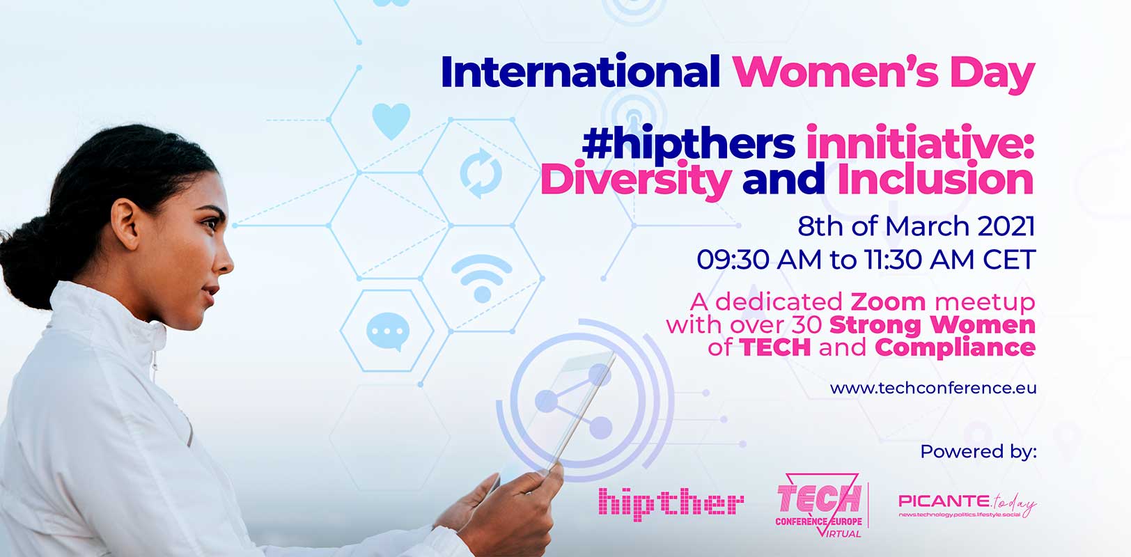 you-are-invited-to-the-international-women’s-day-initiative-by-the-#hipthers-(online-meetup-on-diversity-and-inclusion)