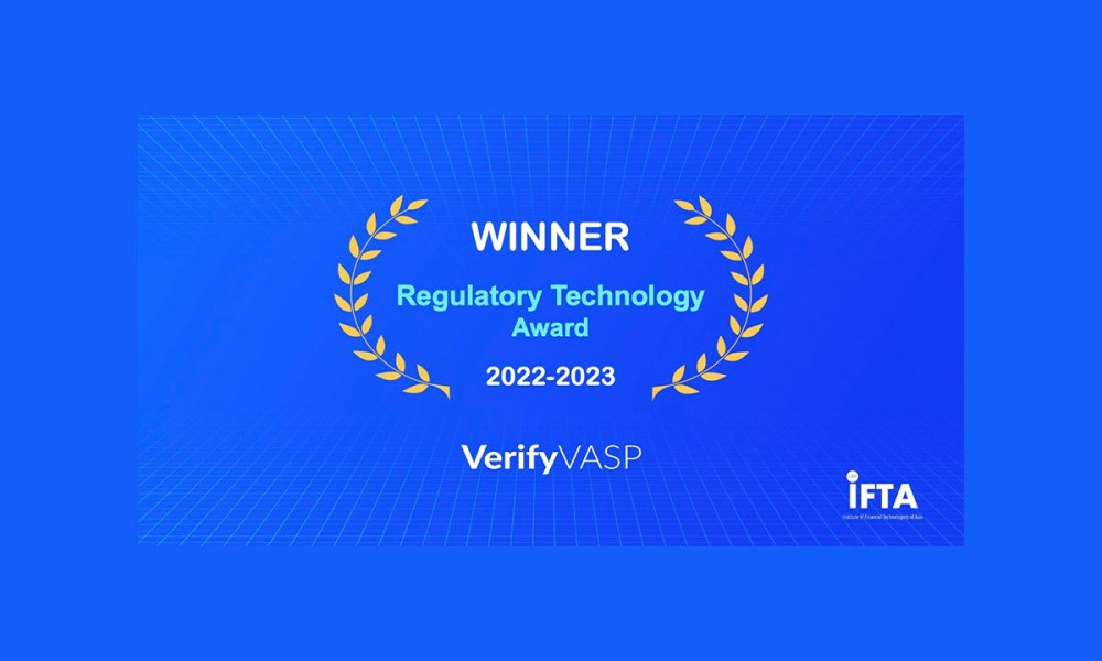 verifyvasp-wins-hong-kong’s-ifta-fintech-and-innovation-awards-2022/23:-regulatory-technology-award