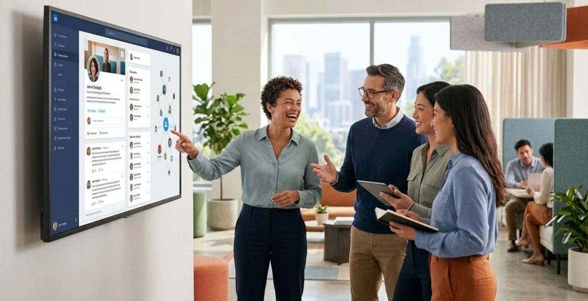 How to Create a Social Network Environment That Fosters Genuine Team Connections