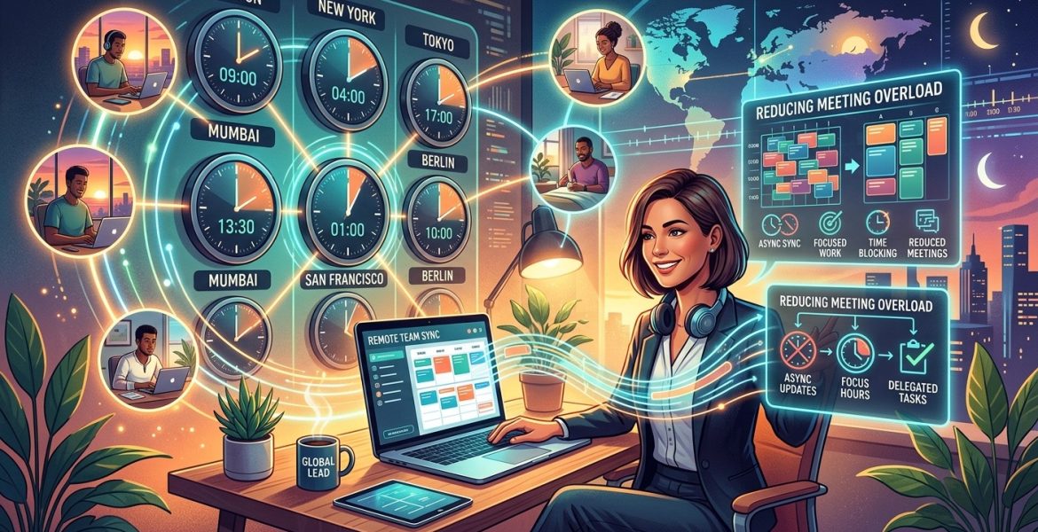 How Remote Managers Can Reduce Meeting Overload Across Time Zones